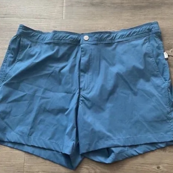 Onia NWT Men’s Calder Elastic Range Swim Trunks 5" - Picture 3 of 7